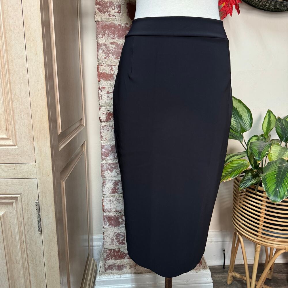 NWT Luxury Chiara Boni La Petite Robe “LUMI” midi pencil skirt (Col. 37 Nero)